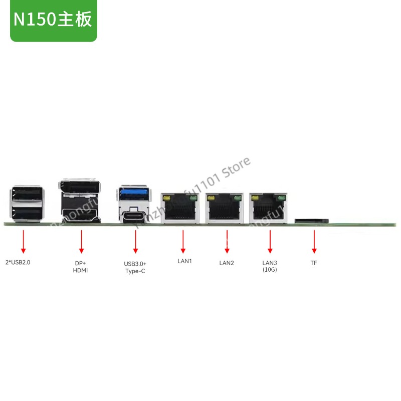 N150 NAS Host SATA Motherboard – Nas Motherboard N100 6 Sata Bewertung und Preis