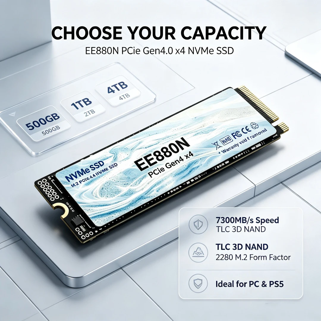 EE880N M.2 2280 PCIe 4.0 X4 NV – M.2 Nvme 4Tb Pcie 4.0 Ssd Bewertung und Preis