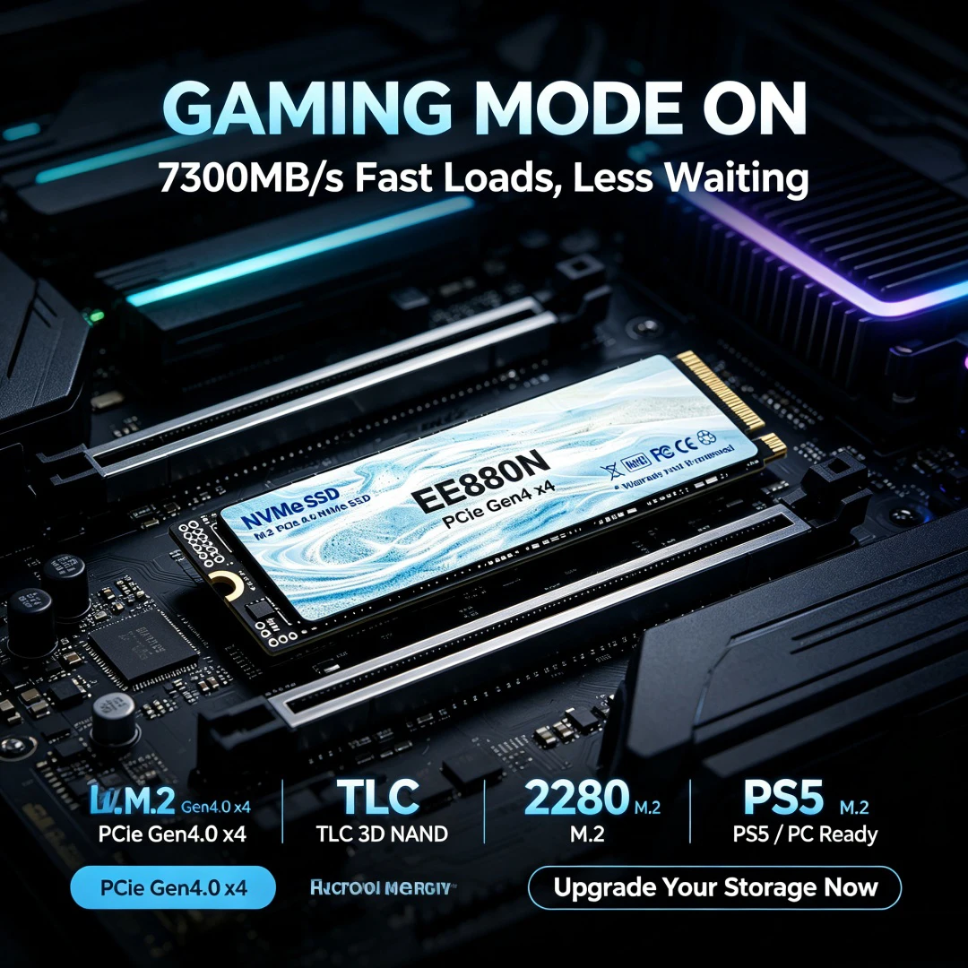 EE880N M.2 2280 PCIe 4.0 X4 NV – M.2 Nvme 4Tb Pcie 4.0 Ssd Bewertung und Preis