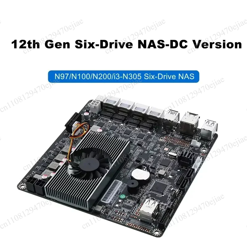 N100 6-Bay NAS-Motherboard Min – Nas Motherboard N100 6 Sata Bewertung und Preis